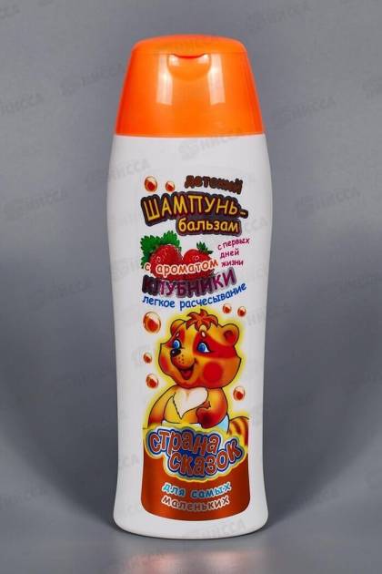 Шампунь-бальзам с ароматом клубники Страна сказок