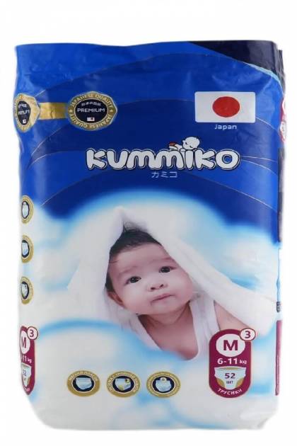 Подгузники-Трусики Kummiko M-52 шт