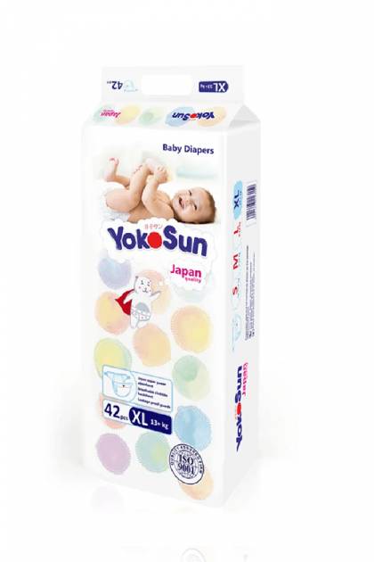 Подгузники Yocosun XL-42 шт