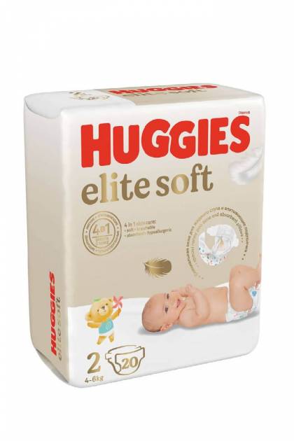 Подгузники Huggies Elite Soft 2 20 шт