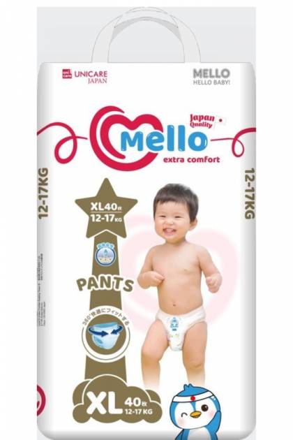 Подгузники-Трусики Mello XL-40 шт