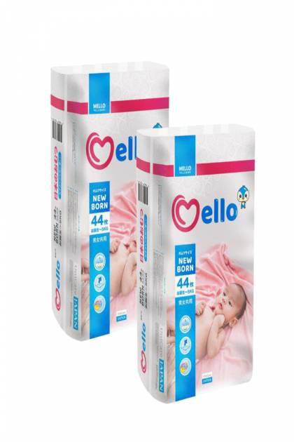 Подгузники Mello NB-44 шт