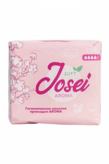 Прокладки гигиенические Josei Aroma 8 штук
