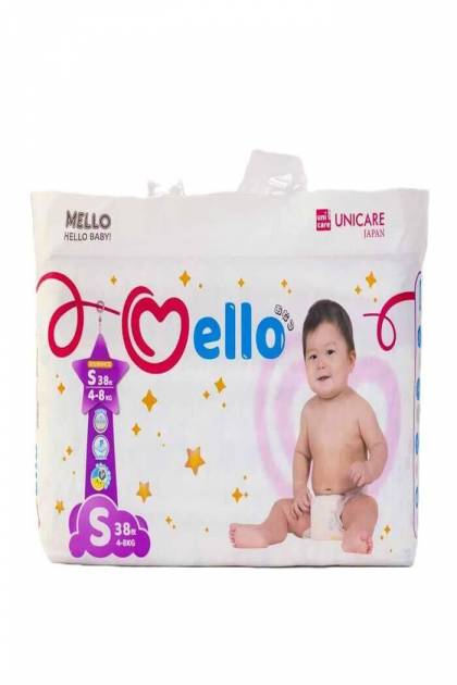 Подгузники Mello S-38 шт