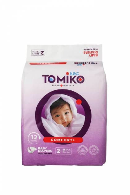 Подгузники TOMIKO Comfort S-68 шт