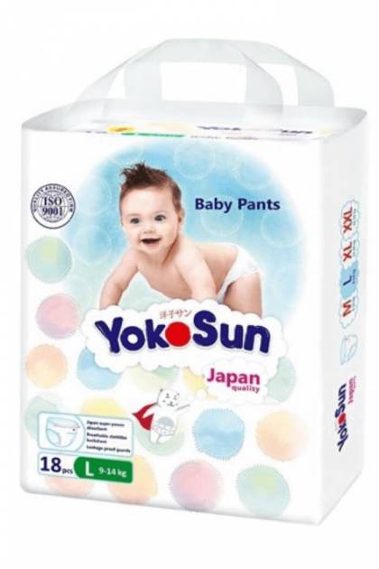 Подгузники-Трусики Yocosun L-18 шт