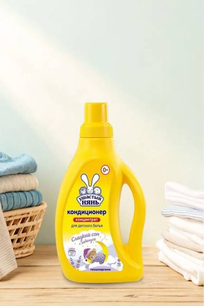 Кондиционер для белья с лавандой Ушастый нянь 0.750 мл