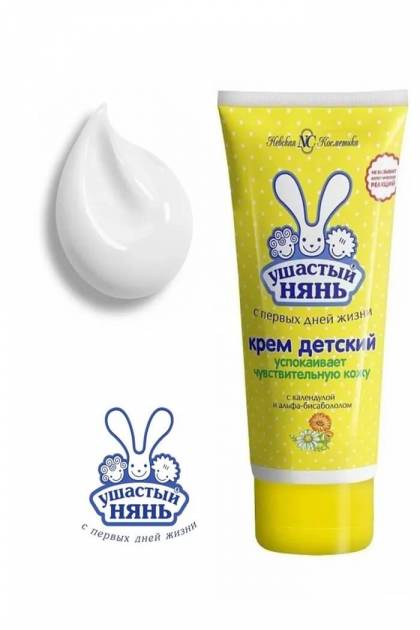 Крем детский успокаивает чувтвительную кожу Ушастый нянь 100мл