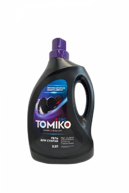 Гель для стирки Томико для темныхт вещей 2.1л