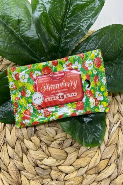 Влажные салфетки Econom care 15шт