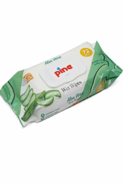 Влажные салфетки Pine 72шт