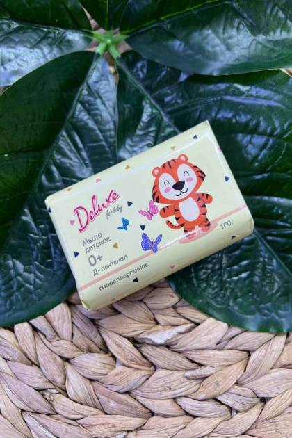 Мыло детское D-пантенол DELUXE 100гр