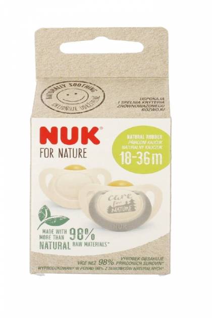 Соска Латекс NUK 18-36мес 2шт