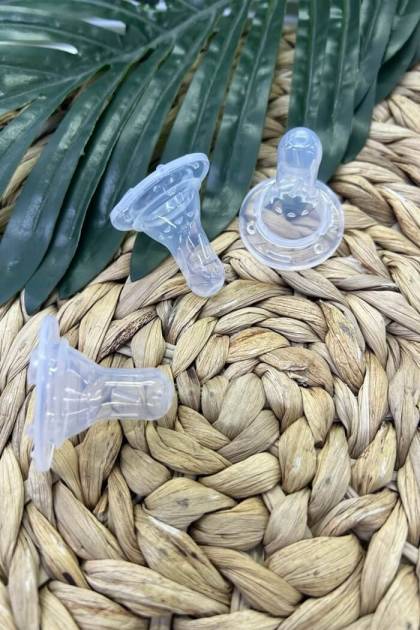 Соска на бутылочку силикон Бусинка S