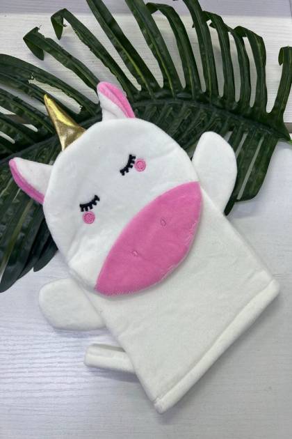 Губка-Мочалка детская для тела Единорог 0+