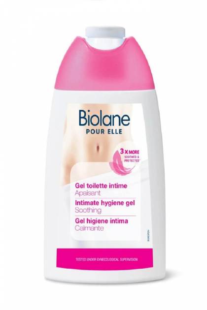 Успокаивающий гель для интимной гигиены Biolane 200мл