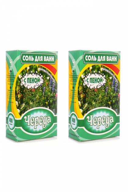 Соль для ванн с пеной Череда Бахташ